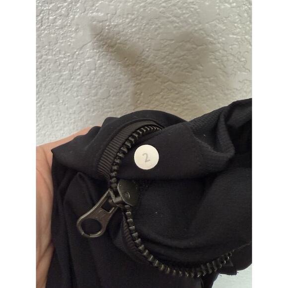 Lululemon Out And About Pants Size 2 Black Slim Leg Stretch - Picture 5 of 5